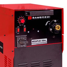 Máquina de Solda Mig 175a À 100% Trifásica Mega Plus 350 Df Iii Bambozzi - 2