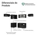 Ver imagem 4 de Armário de Cozinha Completa de Canto 405 Cm Preto Nice Madesa 05 Preto