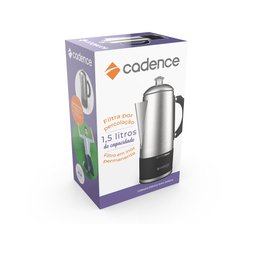 Cafeteira Cadence Italiana Gran Inox 1,5L 127V CAF120-127 - 5