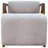Poltrona Decorativa para Sala Moderna Chloe Bouclê Persa Premium Cores - 3