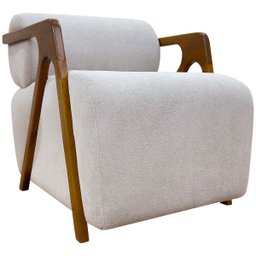 Poltrona Decorativa para Sala Moderna Chloe Bouclê Persa Premium Cores - 1