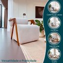 Ver imagem 4 de Poltrona Decorativa para Sala Moderna Chloe Bouclê Persa Premium Cores