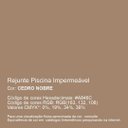 Ver imagem 2 de Rejunte Piscina Impermeável Cor Cedro Nobre 1kg