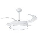Ver imagem 1 de Ventilador de Teto c/ Luminária LED 32W 50cm 3 Cores de Luz + Controle Branco DCF08014 ST3329