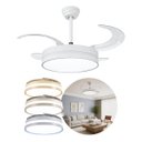 Ver imagem 6 de Ventilador de Teto c/ Luminária LED 32W 50cm 3 Cores de Luz + Controle Branco DCF08014 ST3329