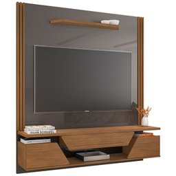 Painel Bancada Suspenso TV 60 Polegadas 088165 Cinza Perola Cedro DCASA - 1