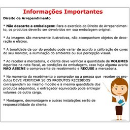 Painel Bancada Suspenso TV 60 Polegadas 088165 Cinza Perola Cedro DCASA - 8