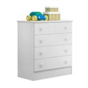 Ver imagem 3 de Quarto Infantil Berço e Cômoda Certificado Inmetro Branco - Meu Soninho