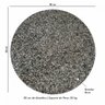 Tampo de Granito Redondo 80x80 Cm Ocre Zez - 3