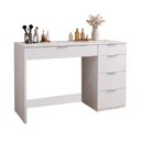 Ver imagem 2 de Penteadeira sem Espelho 5 Gavetas Elegance Yescasa Branco