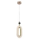 Ver imagem 1 de Pendente 44×17cm 7w 3000k Bivolt Metal Dourado+acrilico
