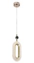 Ver imagem 1 de Pendente 44×17cm 7w 3000k Bivolt Metal Dourado+acrilico