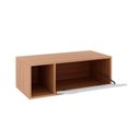 Ver imagem 5 de Bancada de Banheiro Suspenso BN3644 S- Cuba C- 1 Porta 80cm Amêndoa-Branco - Tecno Mobili
