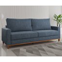 Ver imagem 1 de Estofado Living 4 Lugares 2,2m Columbia Linhão Safira - Casa Giulia