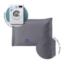 Ver imagem 2 de Porta Travesseiro Prime 70x50cm Matelado com Debrum:Cinza