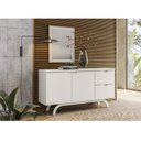 Ver imagem 7 de Cristaleira e Aparador Buffet Vicenza Off White – New Ceval