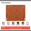Ver imagem 3 de Cabeceira Cama Box King Size Alba 195cm com Frame Couríssimo Caramelo - Desk Design