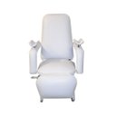 Ver imagem 1 de Poltrona Hospitalar para Coleta e Hemodiálise Standard Branca