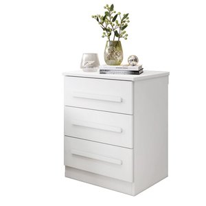 Mesa de Cabeceira Império 3 Gavetas - Benetil