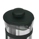 Ver imagem 3 de Kit 2 Cafeteiras Francesa Cremeira 350ml Preto Fosco Vidro