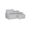 Ver imagem 6 de Sofá Cama Dubai Retratil e Reclinavel 3 Lugares Sofatec Palha