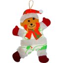 Ver imagem 3 de Kit 16 Pendente Árvore Natal Noel Urso Rena Boneco Neve 19cm