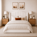 Ver imagem 1 de Cabeceira Cama Box Casal Queen 160cm Zoe Estofada Suede Moderna