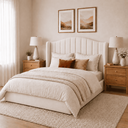 Ver imagem 5 de Cabeceira Cama Box Casal Queen 160cm Zoe Estofada Suede Moderna