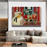 Quadro Decorativo Henri Matisse O Alaúde:90x60 cm/BORDA INFINITA - 7