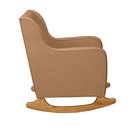 Ver imagem 5 de Poltrona de Amamentação Aquila  Balanço com Puff Bouclê Ocre