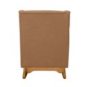 Ver imagem 2 de Poltrona de Amamentação Aquila  Balanço com Puff Bouclê Ocre