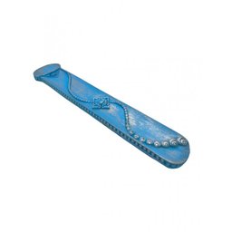 Incensário Régua 27 Cm Universal em Resina - Selecione a Cor:azul Claro/diversos - 1