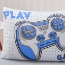 Ver imagem 5 de Jogo de Cama Kids Solteiro Infantil Malha 88x188x25cm Play Game