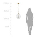 Ver imagem 6 de Pendente Ghianda Dourado P/ 1x 3w 3000k Ac007e