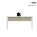 Ver mais imagens de Escrivaninha Mesa Escritório X 150cm Industrial Castanheira e Lilas Cinza