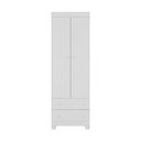 Ver imagem 7 de Guarda-roupa Infantil 62cm 2 Portas e 2 Gavetas Allegra Multimóveis Mp4441 Branco