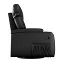 Ver imagem 4 de Poltrona do Papai Cris 84cm Reclinável Manual Courino Preto - Sallar Home