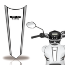 Ver imagem 1 de Adesivo Faixa Gravata Tanque Moto Cg 160 125 Titan Fan Teu Adesivo 125 Branca Cinza