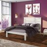 Cama Casal Clássica Branca Dallas II Tebarrot - 1