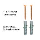 Ver imagem 5 de Kit 10 Suporte Mão Francesa Reforçada 40cm Preto