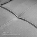 Ver imagem 7 de Sofá de Canto com Chaise Ibarra Suede Velut Cinza - King House