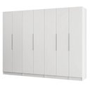 Ver imagem 2 de Guarda-roupa Modulado 280 Cm 7 Portas 4 Gavetas Branco Neo Madesa 01