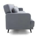 Ver imagem 5 de Sofá-cama 3 Lugares MH-1605 Herval com USB Linho Cinza Escuro C1