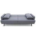 Ver imagem 4 de Sofá-cama 3 Lugares MH-1605 Herval com USB Linho Cinza Escuro C1