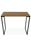 Ver imagem 3 de Mesa Escrivaninha Apoio Multiuso Industrial Compacta 900 mm Cor:Preto/Madeirado