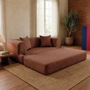 Ver imagem 2 de Sofá Cama Muna 1,50m Xpand Tech Tecido Bouclê Cama Inbox