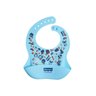 Babador de Silicone Estampado Yummy! Azul Fisher-Price - BB1185 - 2