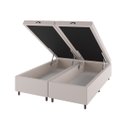 Ver imagem 1 de Base Box Bau Queen Size Cairo (43x158x198cm) Turkey Creme - Casa Giulia
