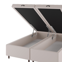 Ver imagem 2 de Base Box Bau Queen Size Cairo (43x158x198cm) Turkey Creme - Casa Giulia