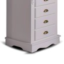 Ver imagem 3 de Mesa de Cabeceira 4 Gavetas Manchester 2044 Linz Móveis - Off White